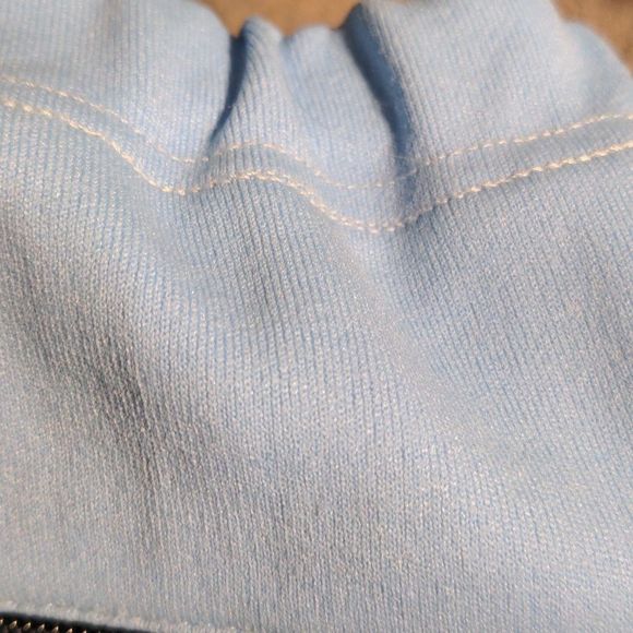 Lifa light blue nylon Capri joggers - Picture 6 of 8